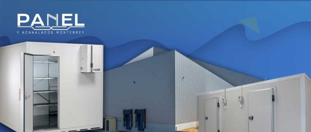 Ejemplos de cámaras frigoríficas construidas con panel aislante.