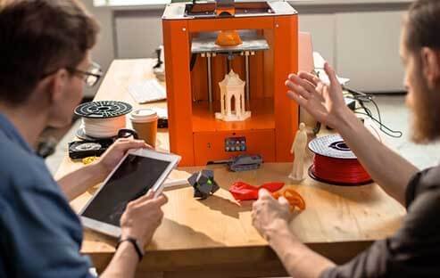 Prototipo de construcción hecho con tecnología 3D.