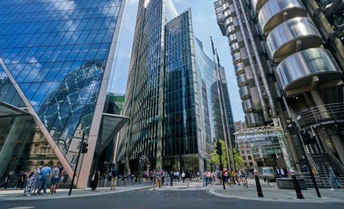 Plano contrapicado de Edificio Willis