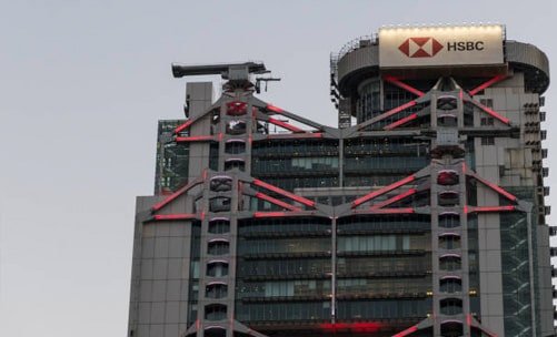 Panorámica del Hong Kong & Shanghai Bank