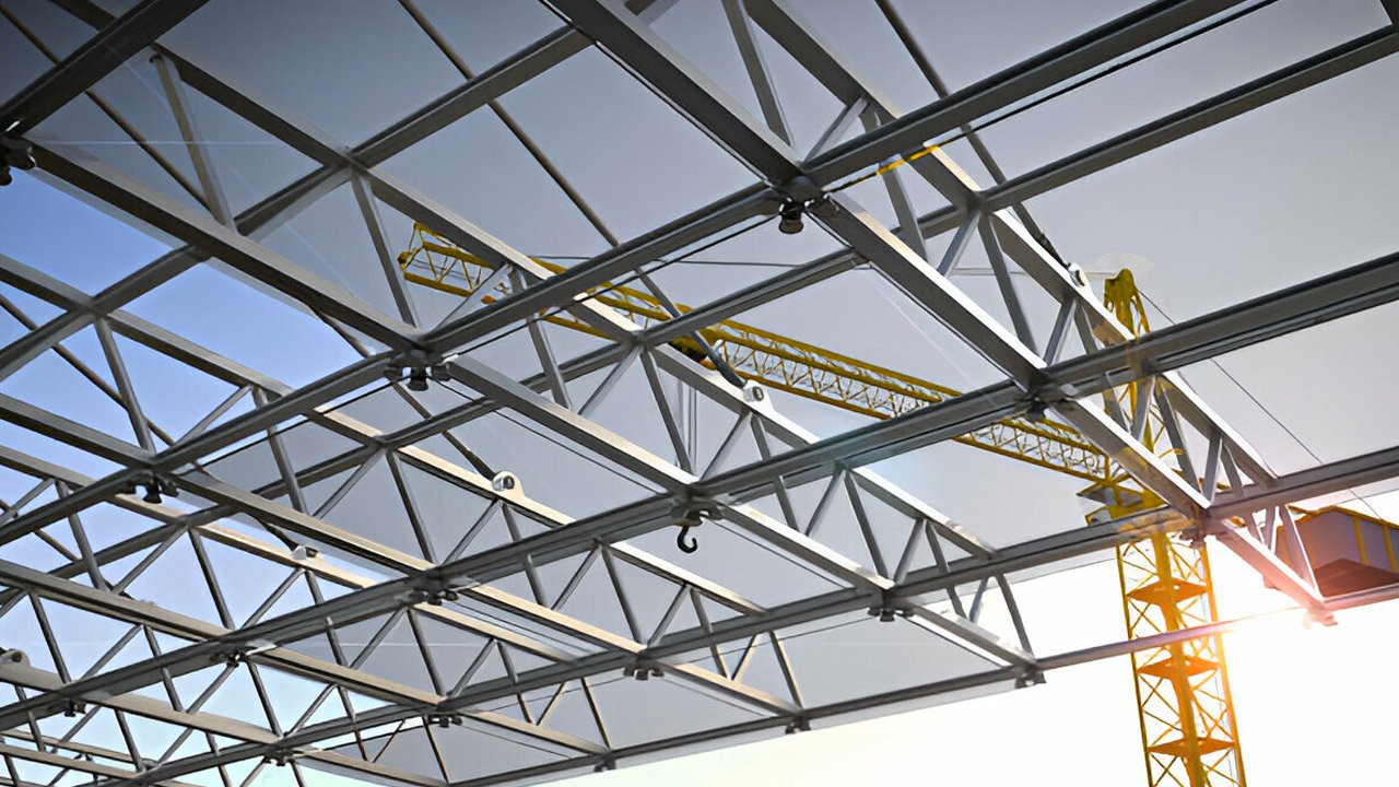 Estructura fabricada con perfil tubular para construcción ligera