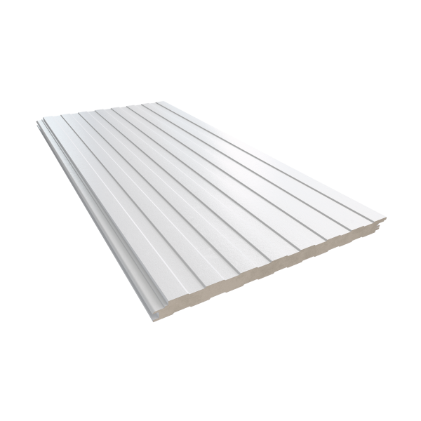 Vista lateral de panel Superwall