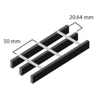 Esquema de rejilla W13-50