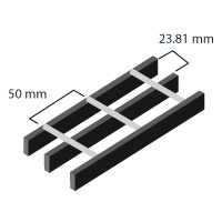 Esquema de rejilla W15-50