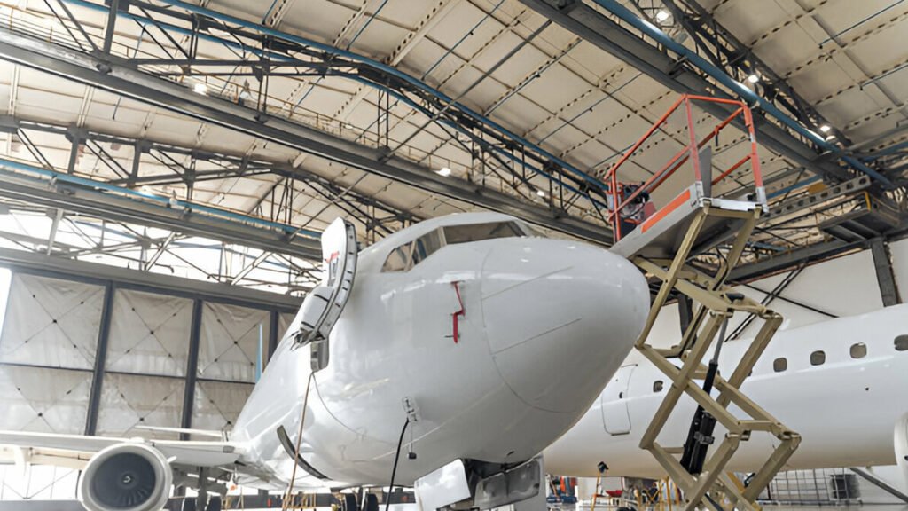Hangar con cubierta de panel Econotecho Ternium